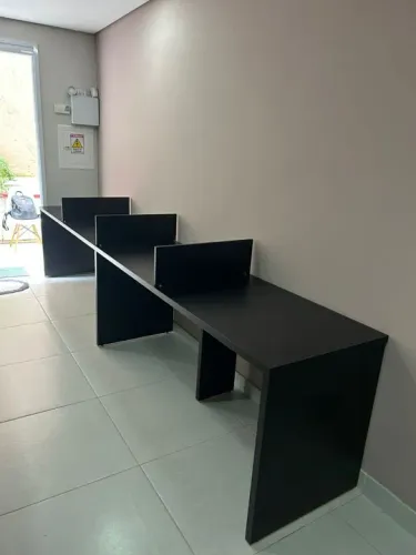 Estação de trabalho toda em MDF 