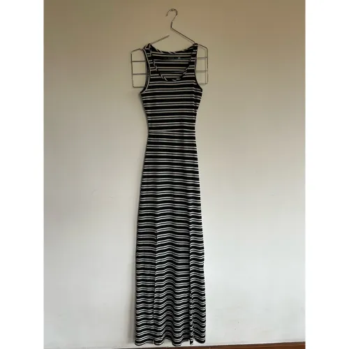 Vestido longo listrado Youcom - tamanho P