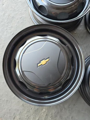 4 Rodas de aço Chevrolet aro 13 Celta Corsa Pick-Up Monza KADET Ipanema 