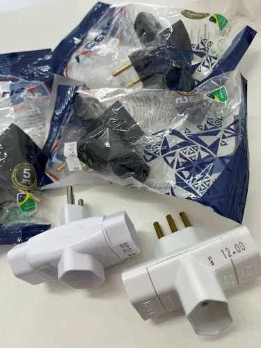 Adaptador / Plugue T para Tomada 
