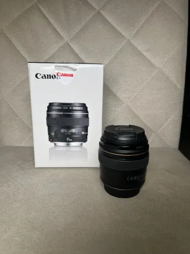 Lente 85mm 1.8 Canon