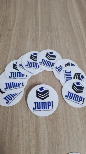 Descanso de copos em acrílico personalizado