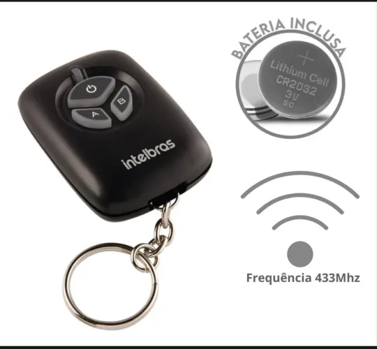 Controle Portao Eletronico 433 Mhz Intelbras Cerca Alarme 