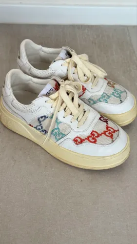 Tênis Gucci Dali Soft Calfskin GG