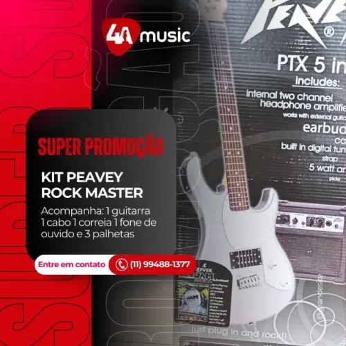 KIT GUITARRA PEAVEY