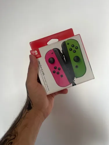 Joy-Con (L)/(R) Rosa Neon / Verde Neon