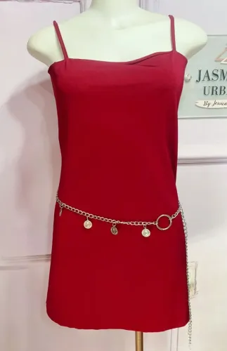 Vestido tubinho vinho