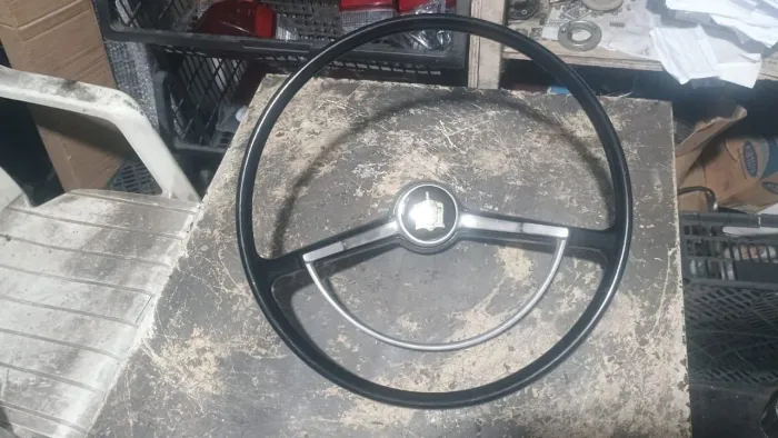 VOLANTE CALICE PRETO DO FUSCA BRASÍLIA VARIANT TL ZÉ DO CAIXÃO 