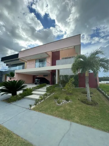 Aluguel - Casa Duplex 468m² - 4 Suítes + Piscina e Sauna - Cond. Jardins Coimbra
