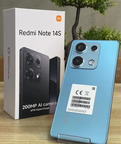 Note 14s 4G 256/08 Preto Azul Roxo 200MP de Câmera 