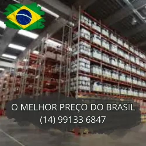 Porta palete estruturado p/ estoque de produtos