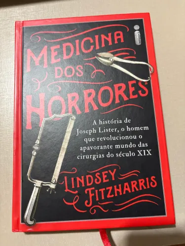 Livro Medicina dos horrores