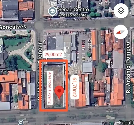 Terreno para Venda em Fortaleza, Centro