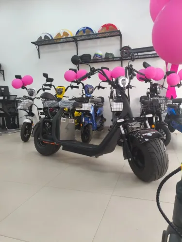 Scooter Bicicleta Eletrica X7 Wx-07 Wehawk 2000w Bat 60v 20ah 2 Lugares