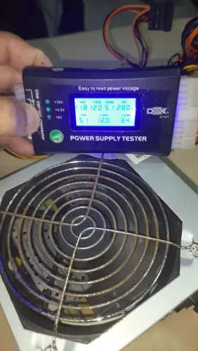 Fonte Atx 250 watts reais,Prata.