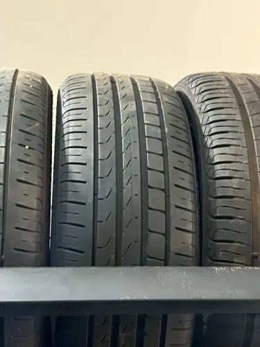 Pneu 195/55/16 Pirelli 85 % vida útil.