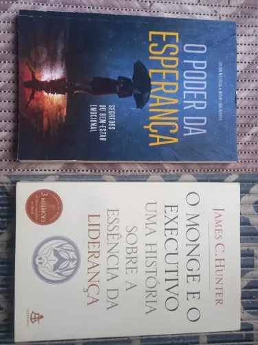 Livros O Monge e o Executivo e O Poder da Esperança