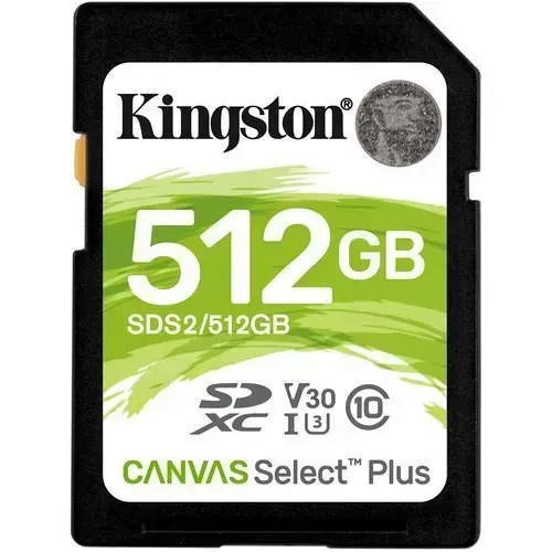 Cartão De Memória Kingston Sd Xc 512gb Uhs-i 100mb/s