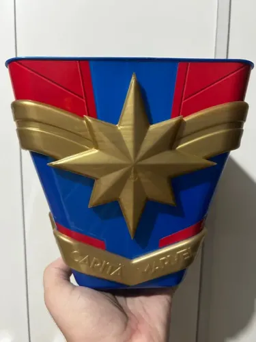 Balde de Pipoca Marvel - Capitã Marvel