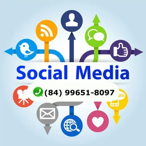 Gerenciamento de rede social pacotes de artes