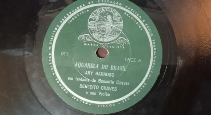 Disco do Benedito Chaves e seu violão - Raridade dos anos 50/60 - É vintage
