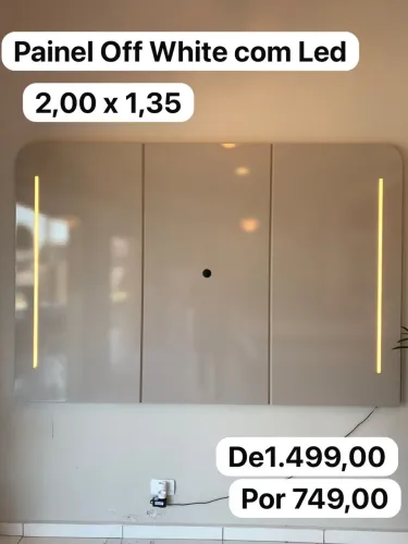 Painel para TV com Led novo - ENTREGAMOS!