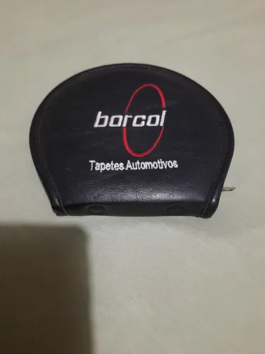 Porta cds automotivo Borcol vintage me couro anos 90