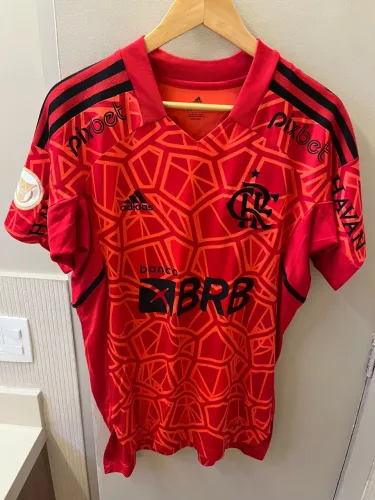 Camisa de Jogo Goleiro Santos Flamengo 2022