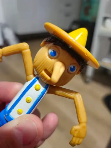 Boneco Pinóquio - Sherek Coleção McDonald's - 2010