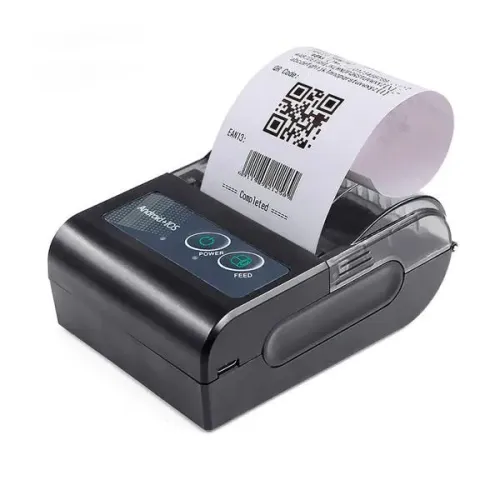 Aparelho mini mpressora térmica Bluetooth 58mm Android+105