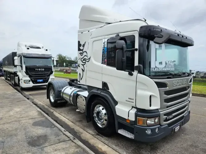 Scania P360 4X2 Ano13 Automático Econômico  Bom de média Cama Grande Ar Condicionado