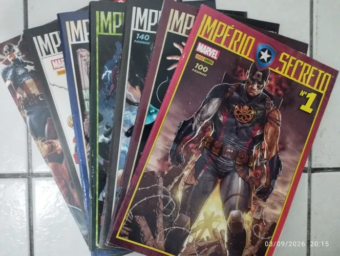HQ Quadrinhos Marvel Saga IMPÉRIO SECRETO