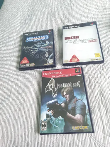 Coleção Resident Evil original PS2