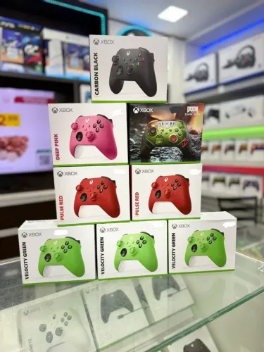 Controle original do Xbox Séries S / X Novo Lacrado Várias cores e modelos