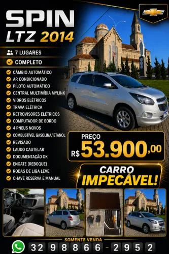 Chevrolet Spin LTZ 1.8 8V Econo.flex 5P Aut. 2014