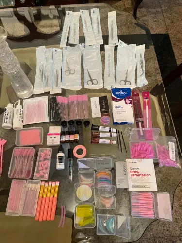 Kit para Lash/Brown/ Limpeza de pele/ Sobrancelha