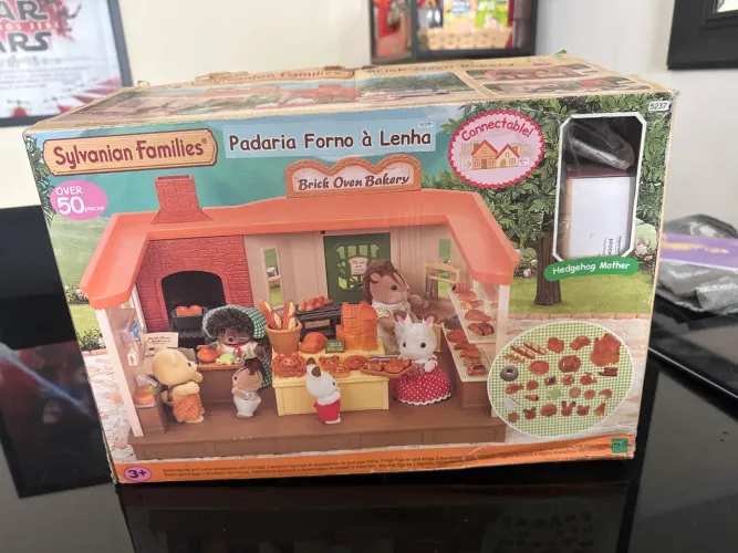 Brick oven bakery sylvanian families - padaria antiga