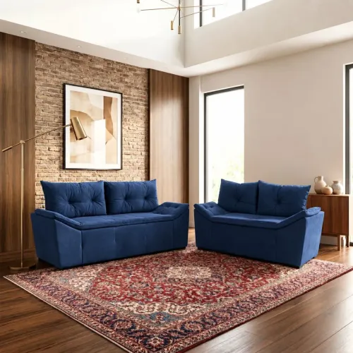 Sofá 2 e 3 Lugares Malu - Conforto e Elegância
