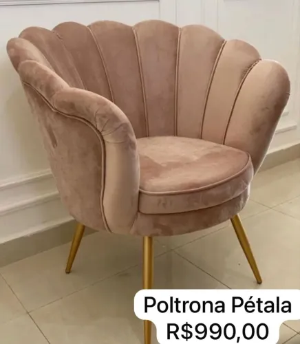 Poltrona em pétalas direto da fábrica contato 98-981 37-6001