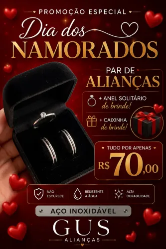 Alianças de namoro compromisso