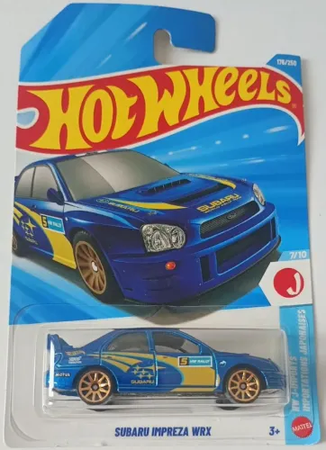 Miniatura Hot Wheels Subaru Impreza WRX 
