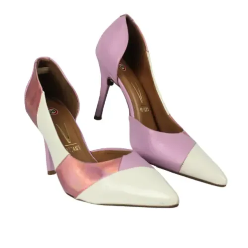 Scarpin Salto Alto Rose tam 39 vizzano