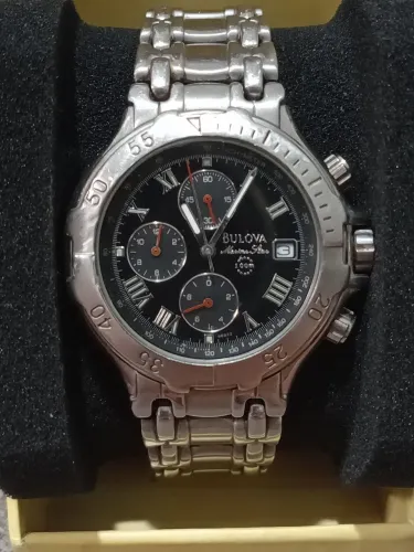 Bulova marine star cronógrafo 1998
