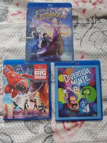 Blu-rays Disney - kit