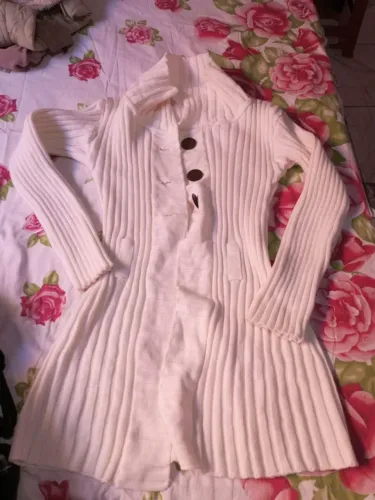 Blusa creme tamanho M 