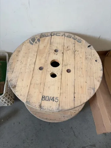Bobinas Carretel de Madeira
