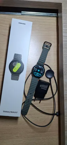 Galaxy Watch 7 44mm Verde BT | 2 meses | Completo | Impecável