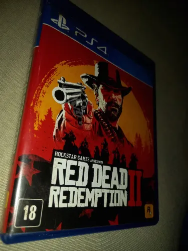 ? Red Dead Redemption 2 PS4 COMPLETO - Mapa Original + DLC Cavalo de Guerra Nunca Usado
