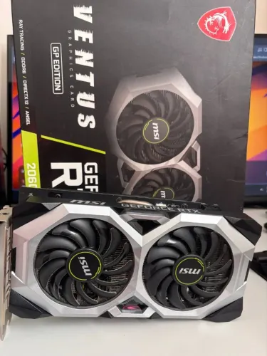Placa de Vídeo RTX 2060 6gb MSI