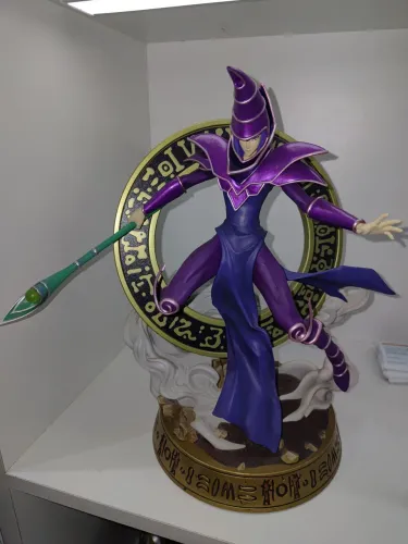 Action figure yu-gui-ho Mago negro da first four figures(f4f)